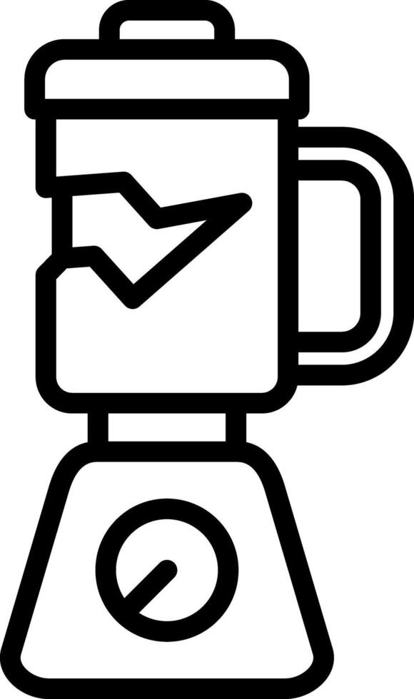 Food Blender Vector Icon