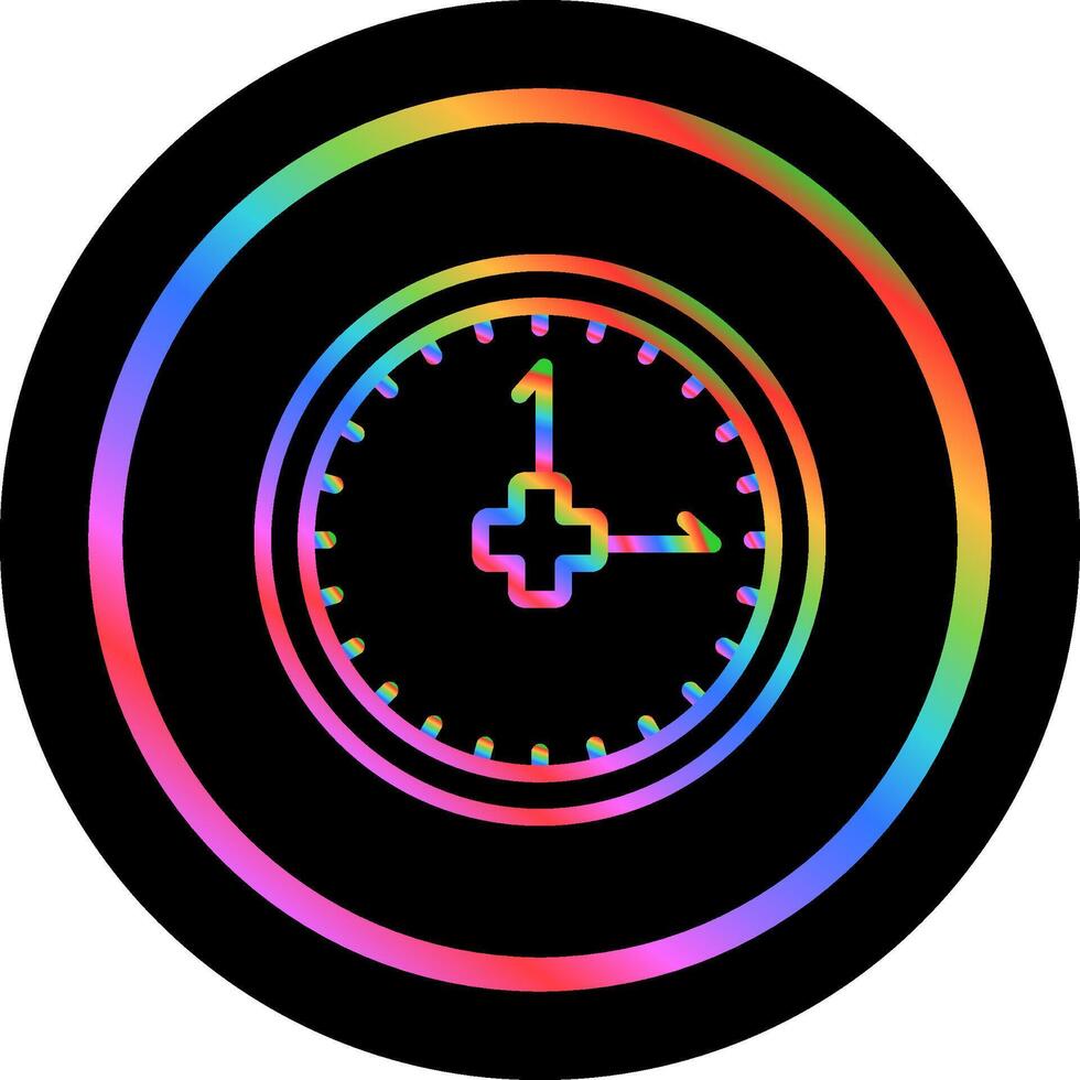 icono de vector de reloj