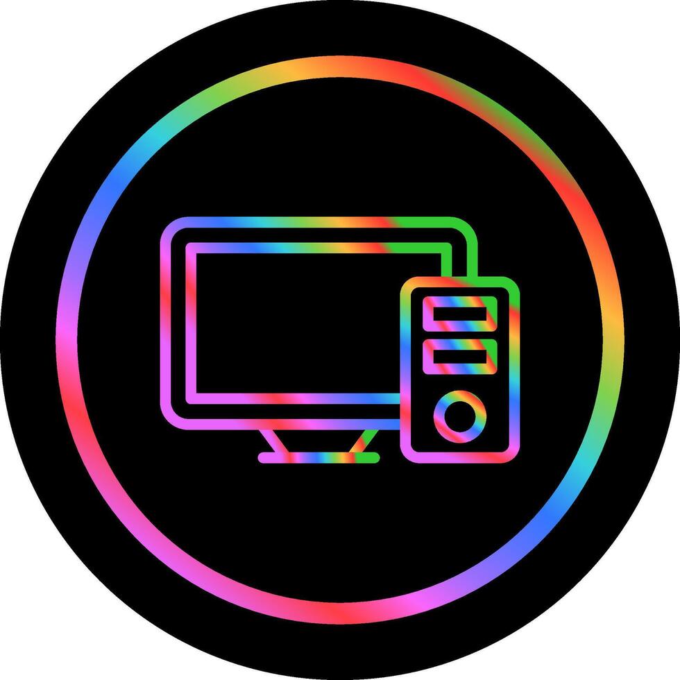 Desktop Vector Icon