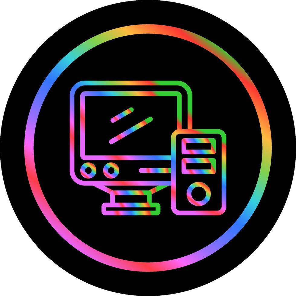 Desktop Vector Icon