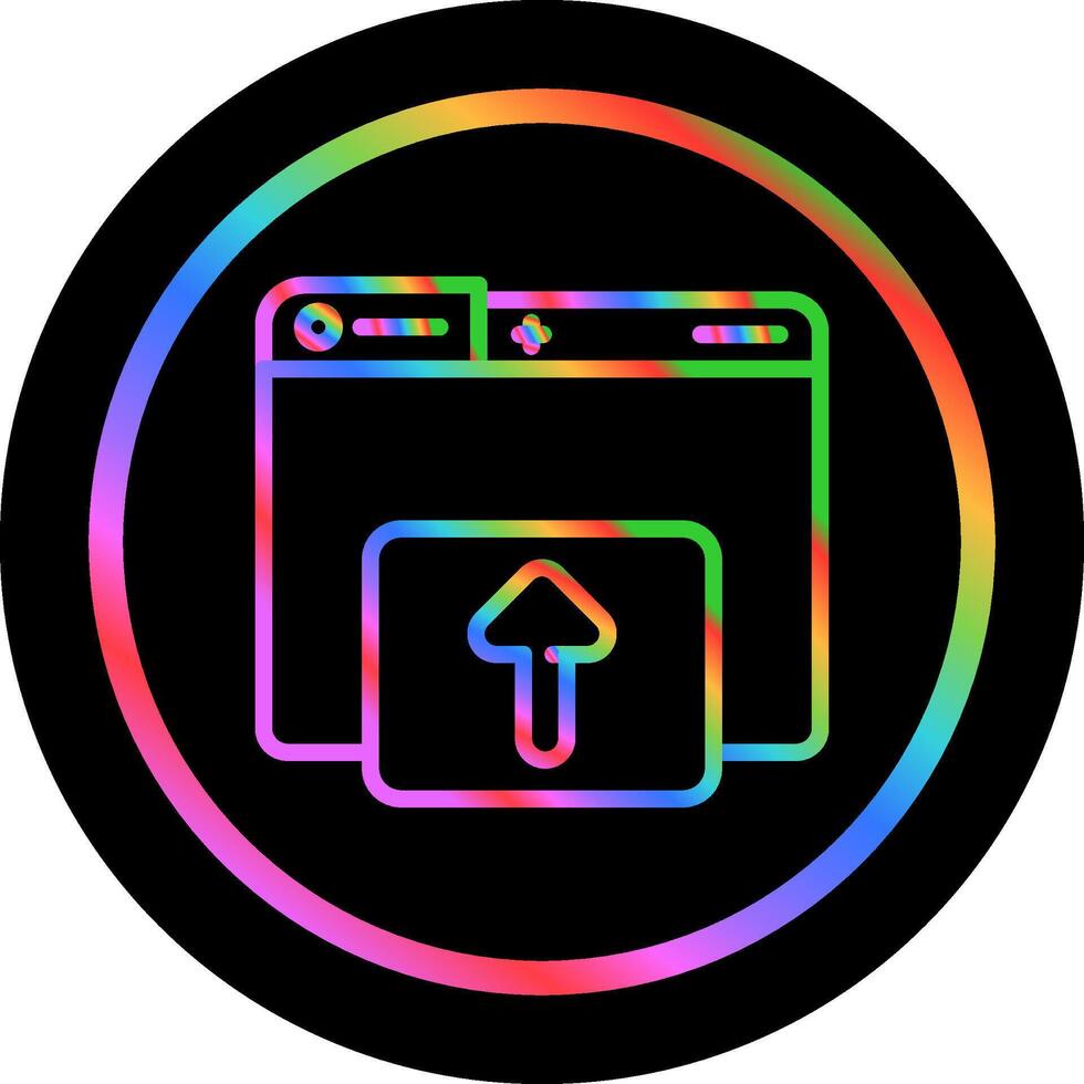 Uploading Vector Icon