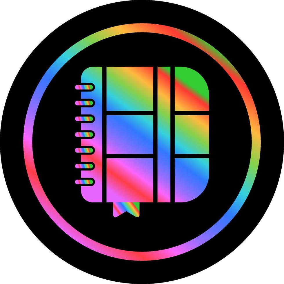 Notebook Vector Icon