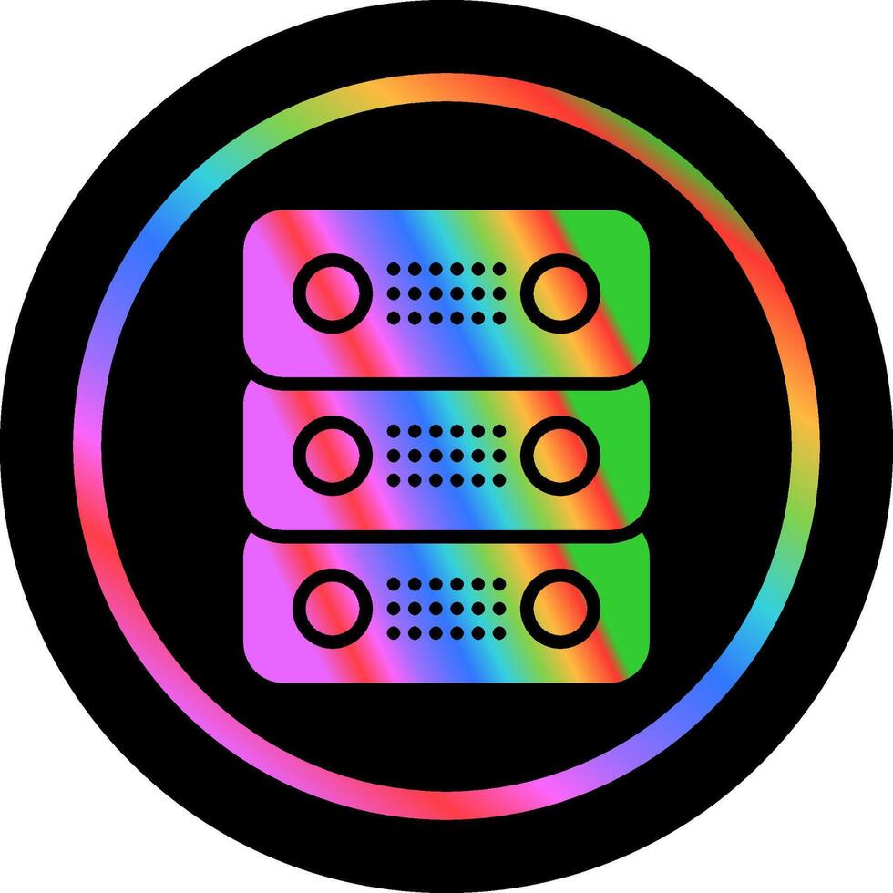 Dedicated Server Vector Icon