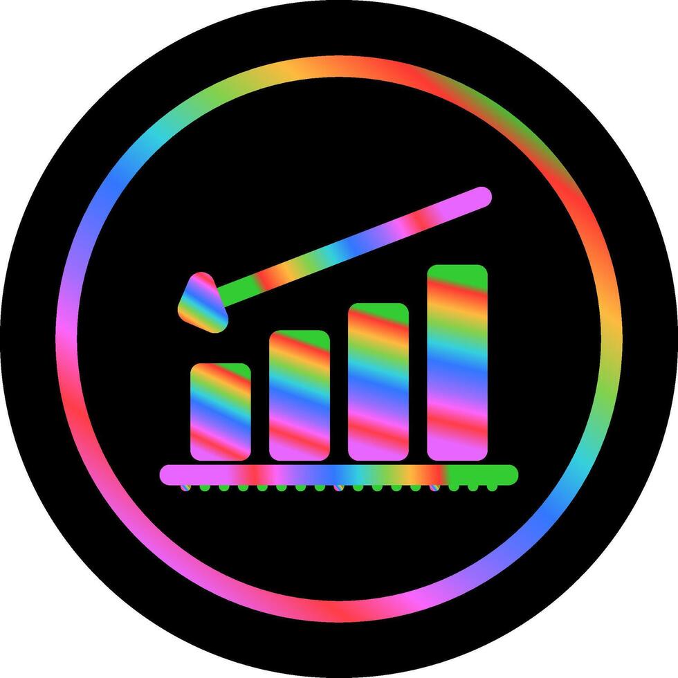 Chart Decreasing Vector Icon