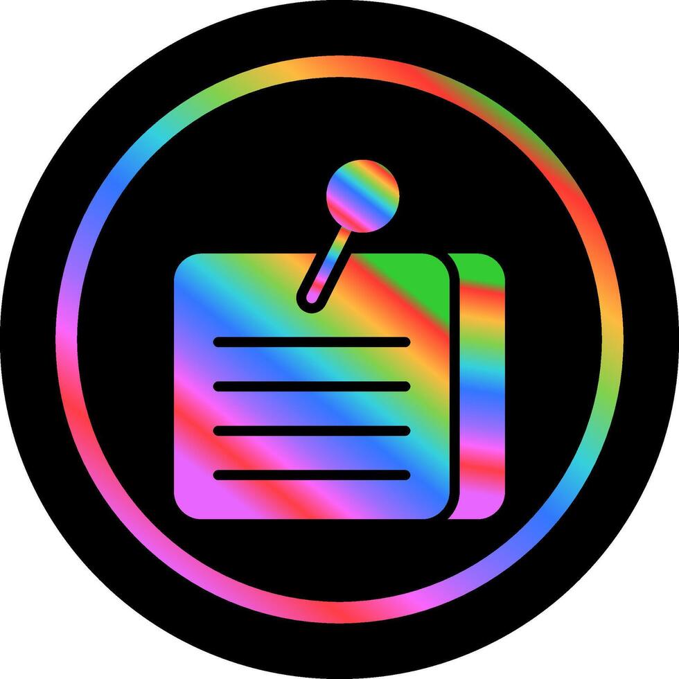 Memo Vector Icon