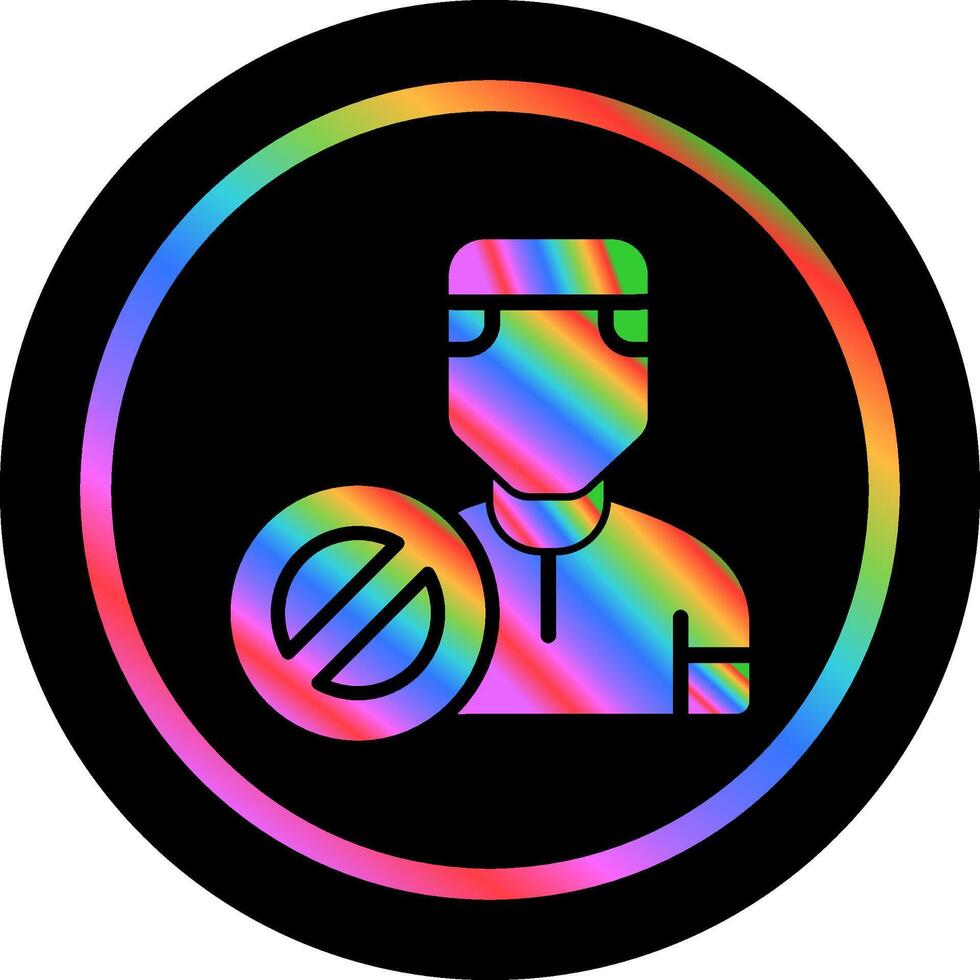 Block User Vector Icon