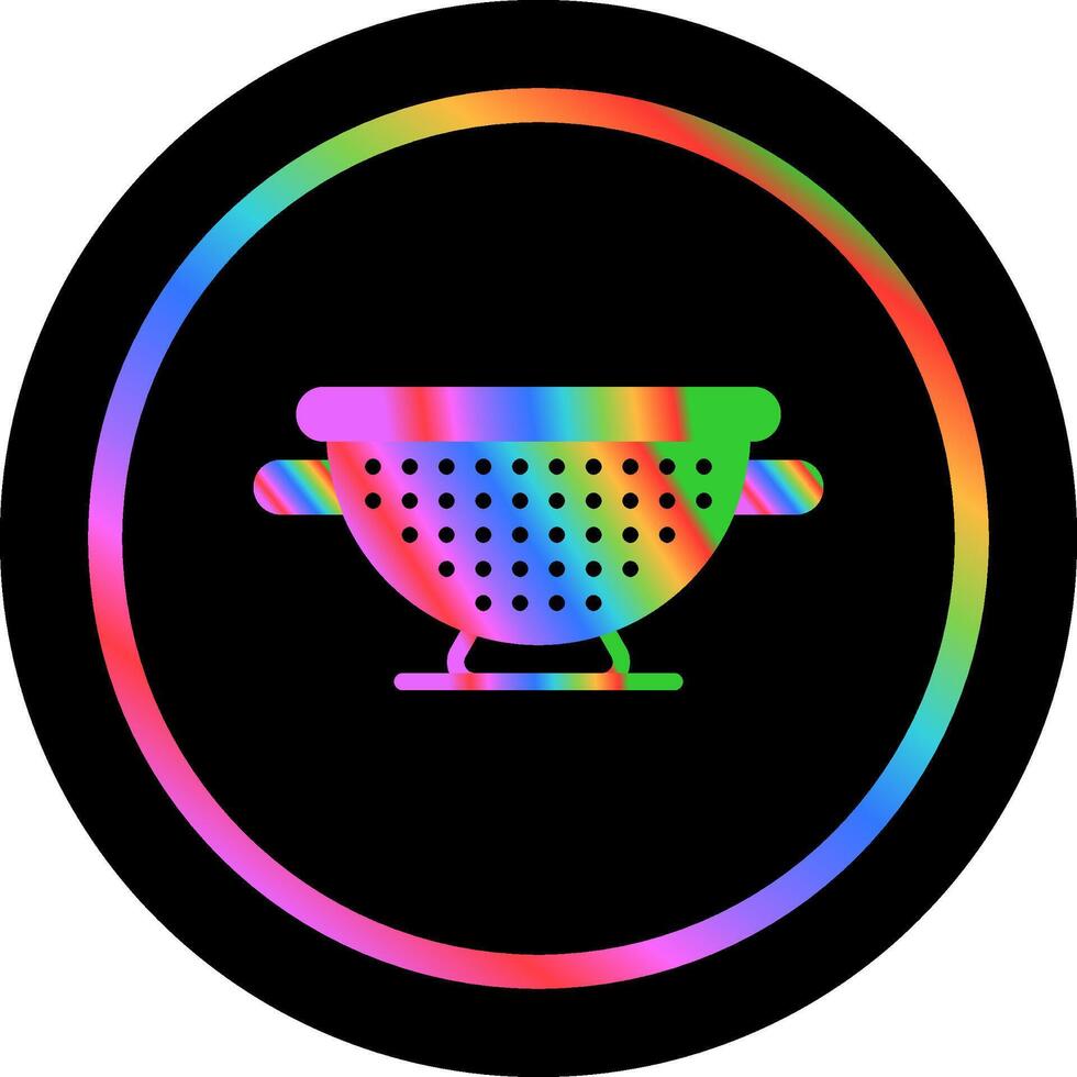 Colander Vector Icon