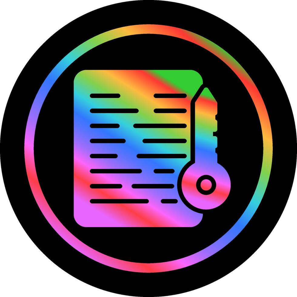 Document Access Vector Icon