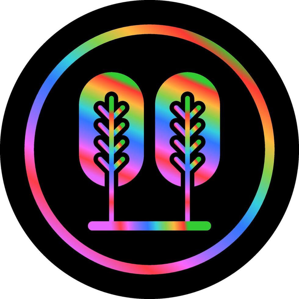 Birch tree Vector Icon