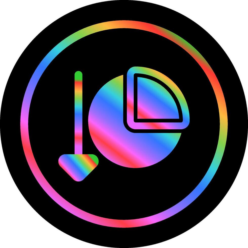 Chart Decreasing Vector Icon