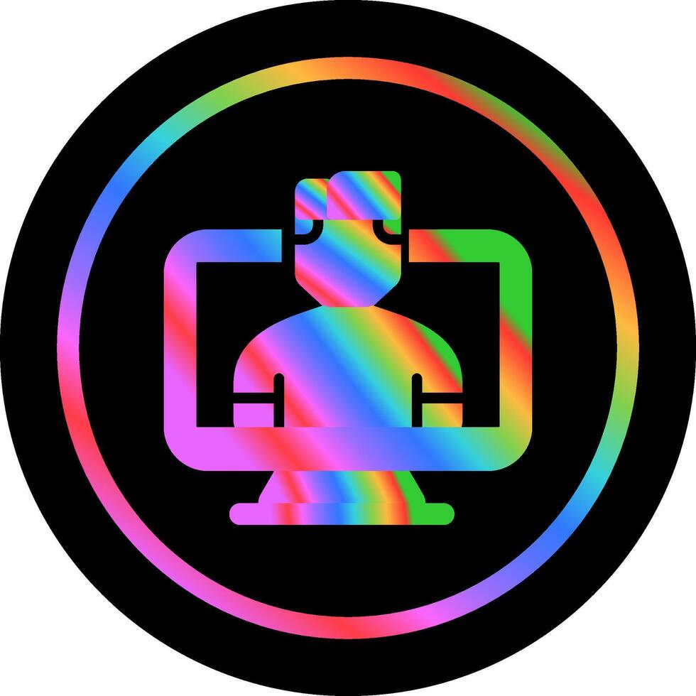 Computer Vector Icon