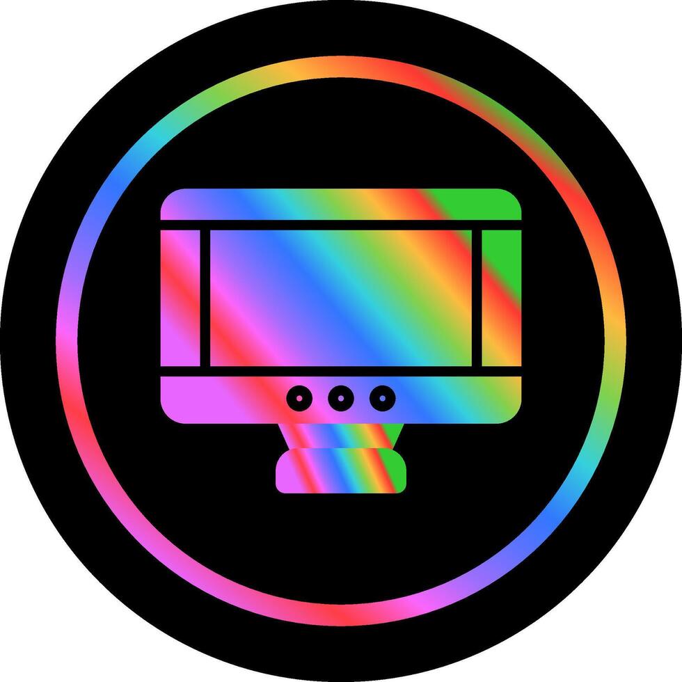 Monitor Vector Icon