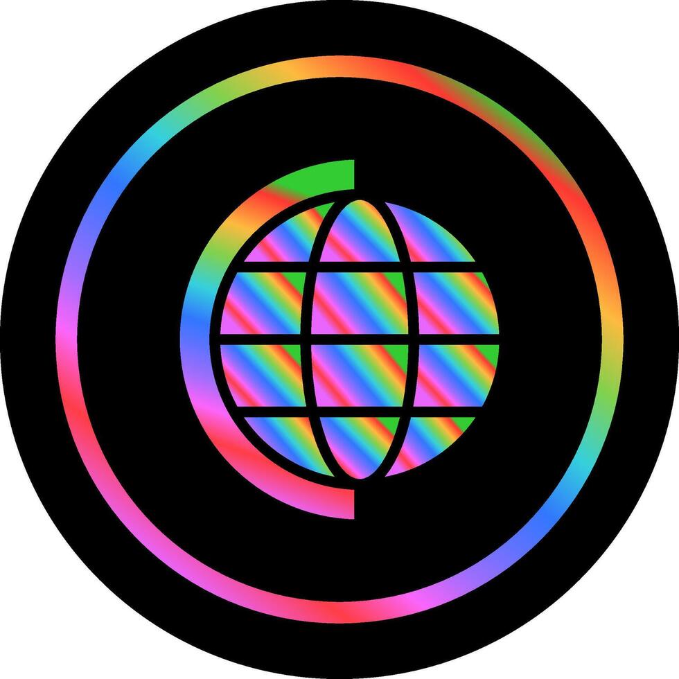 icono de vector de globo