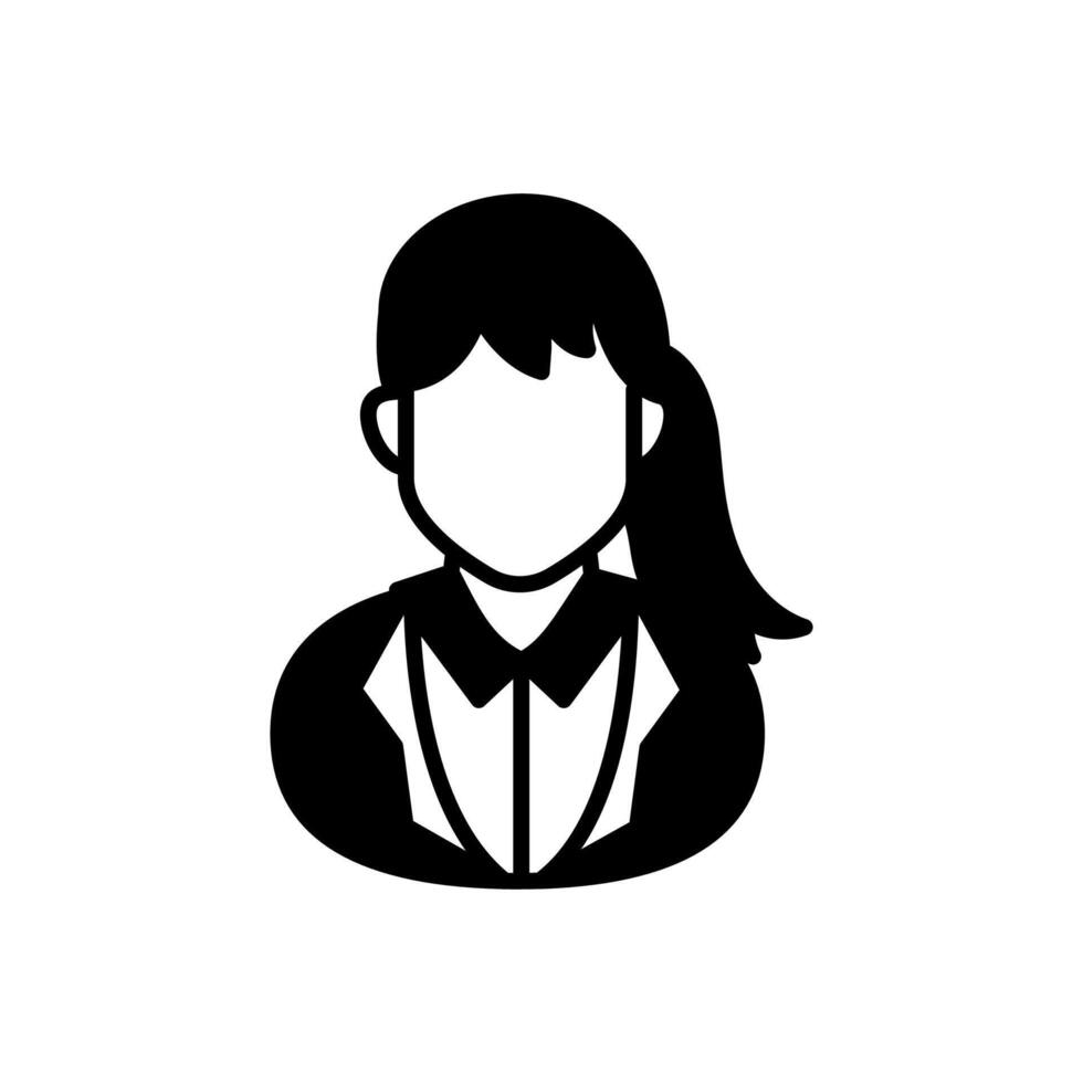 Lady Doctor icon in vector. Logotype vector