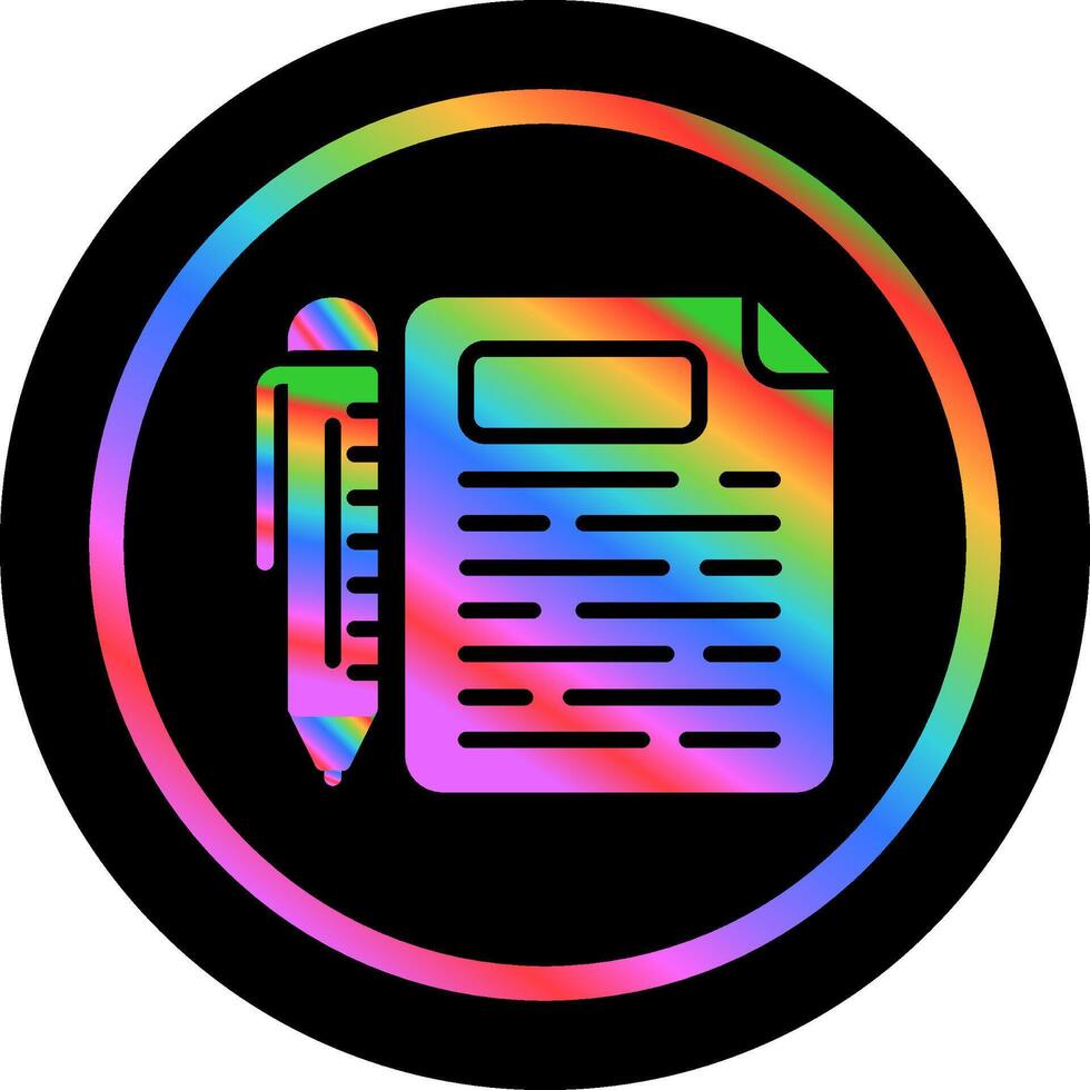 Contract Vector Icon