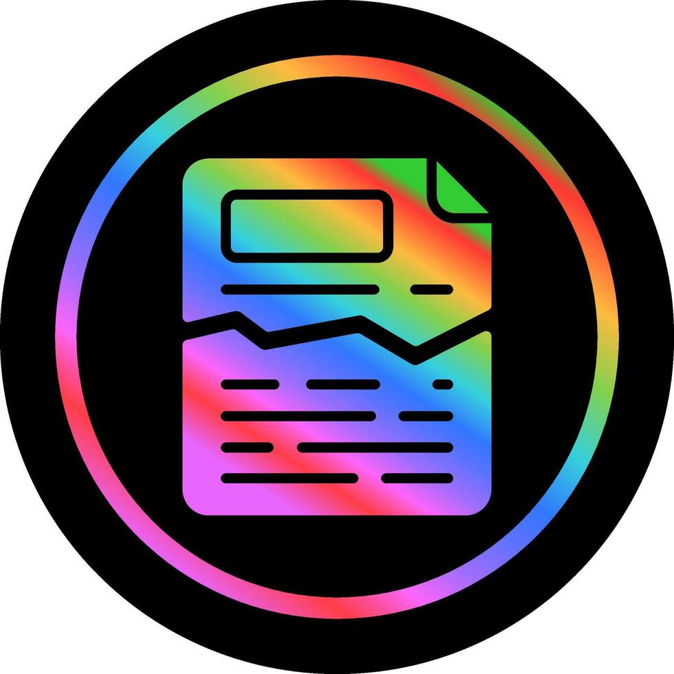 Ripped Vector Icon