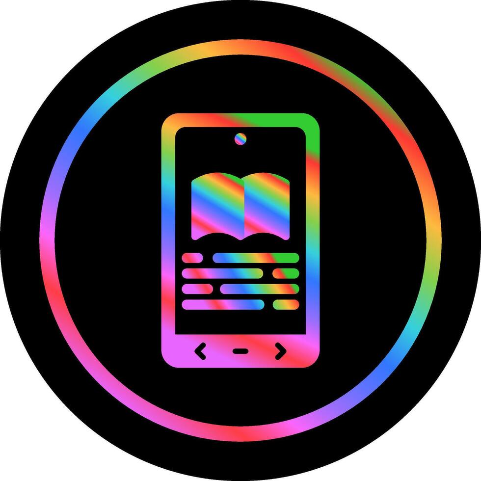 E book Reader Vector Icon