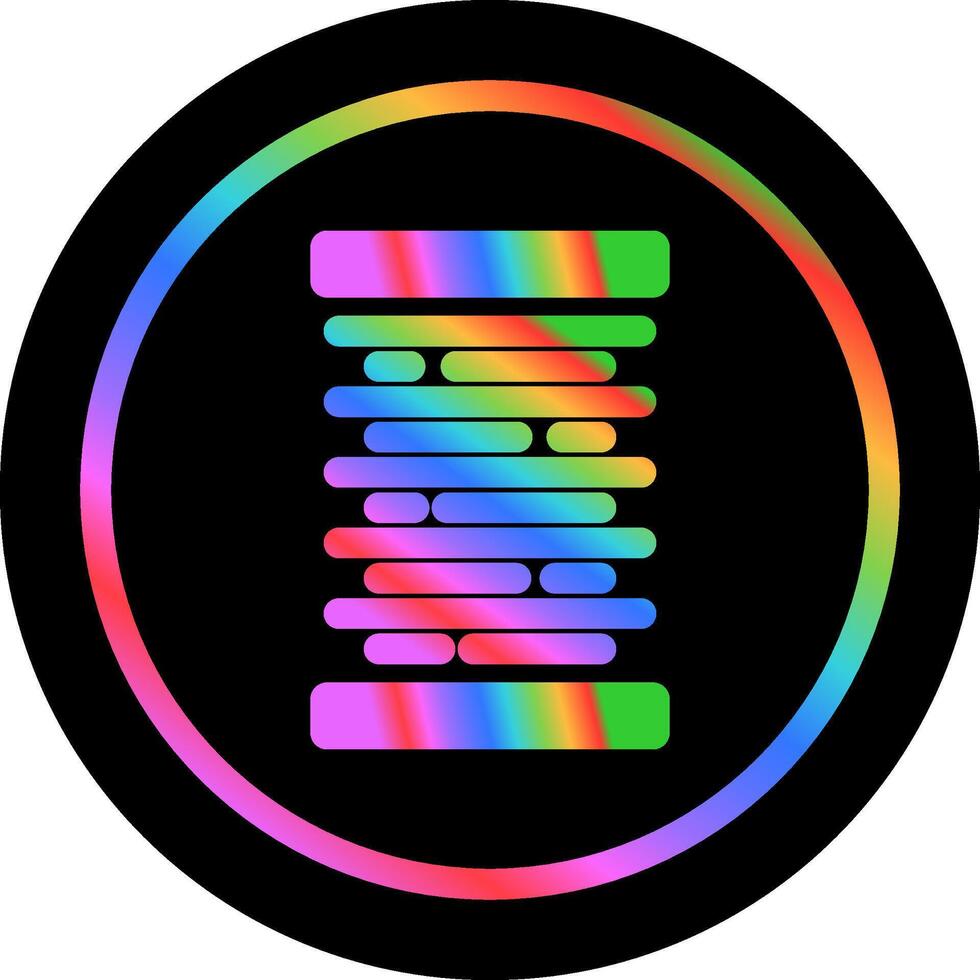 Center Alignment Vector Icon