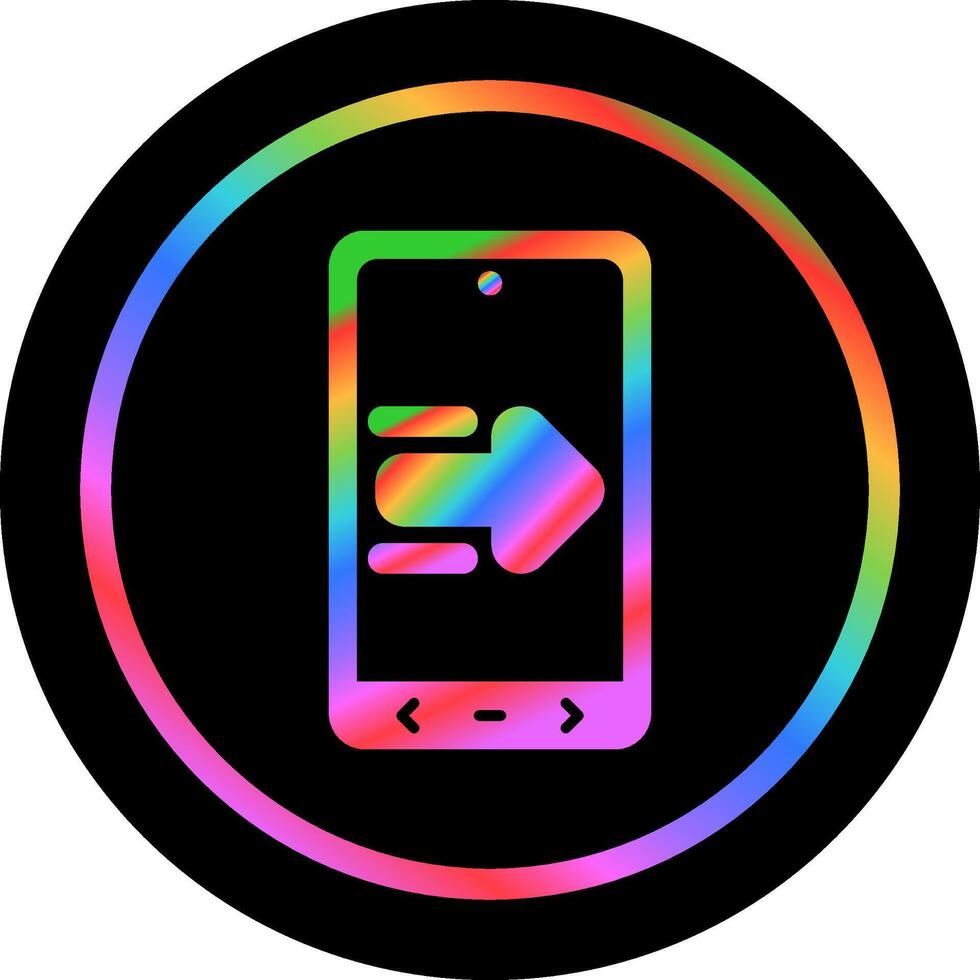 Swip Right Vector Icon
