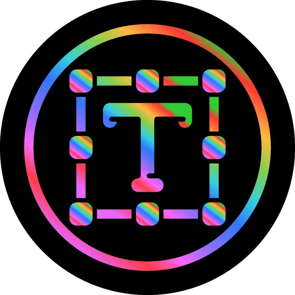Text Tool Vector Icon