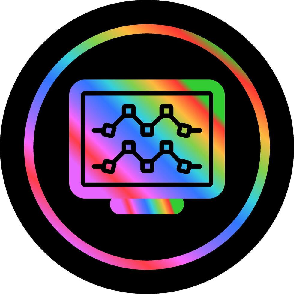Desktop Computer Vector Icon