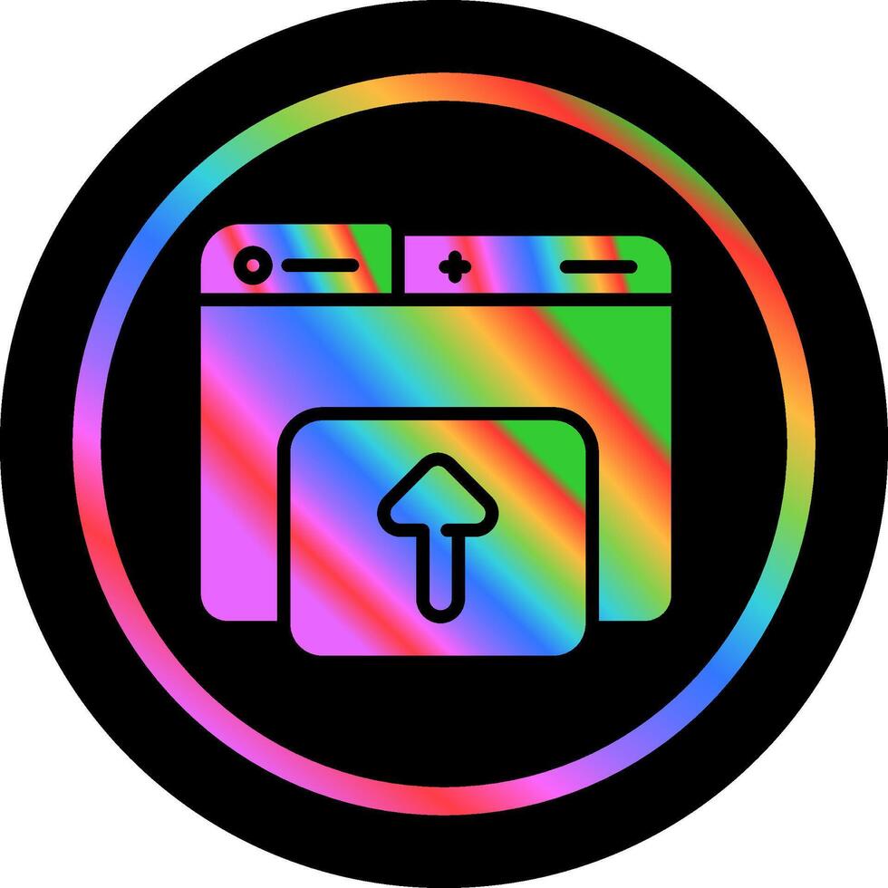 Uploading Vector Icon