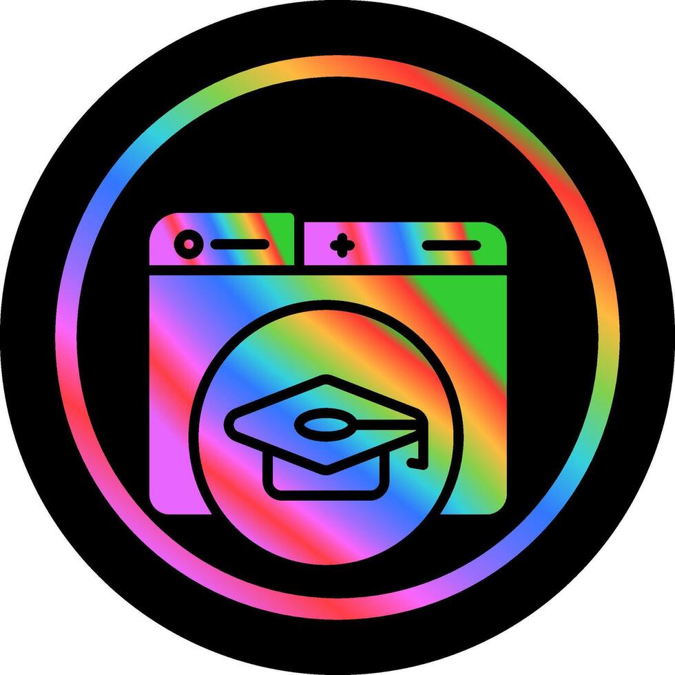 Online Education Vector Icon