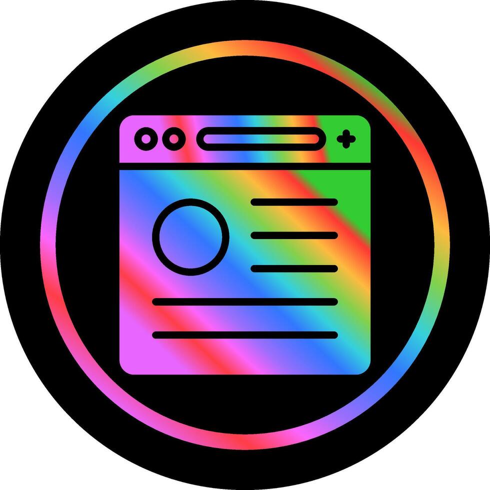 Browser Vector Icon