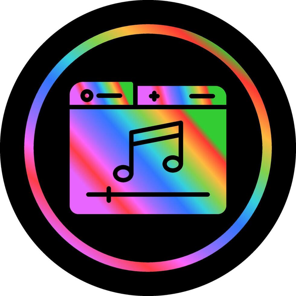 Music Player Vector Icon