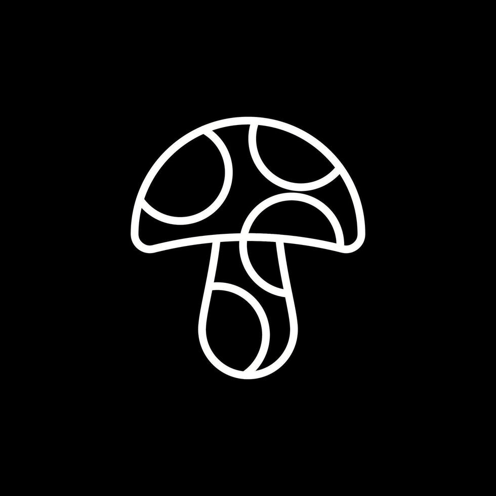 Mushroom Vector Icon