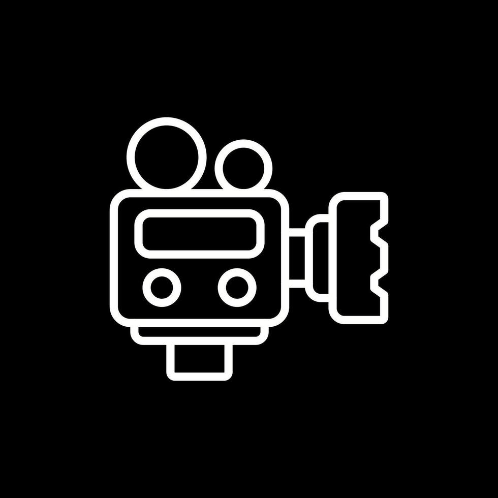 Movie Camera Vector Icon