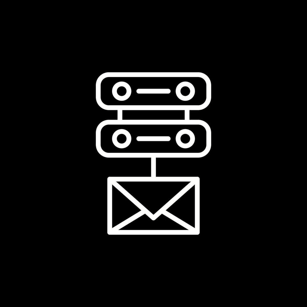 Email Server Vector Icon