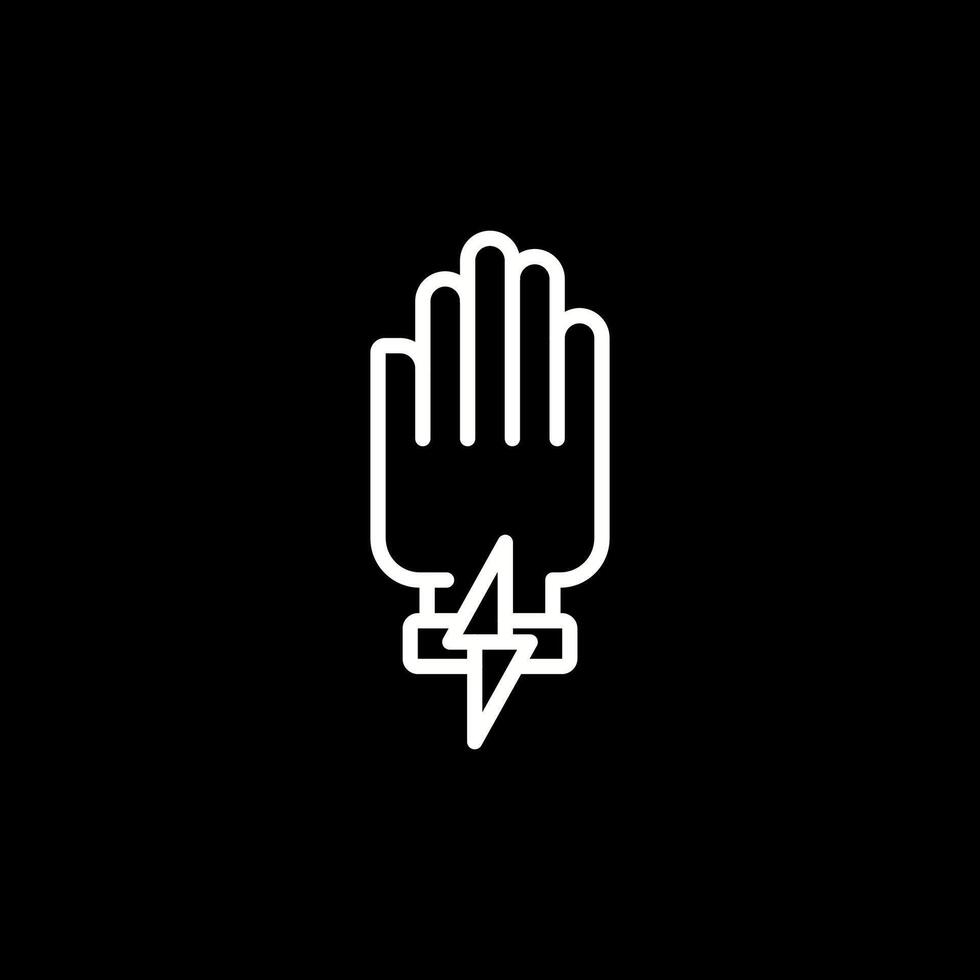 Insulated Gloves Vector Icon