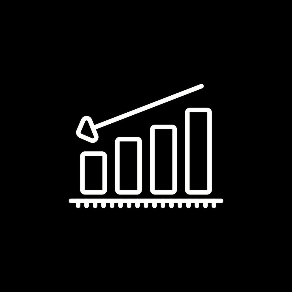 Chart Decreasing Vector Icon