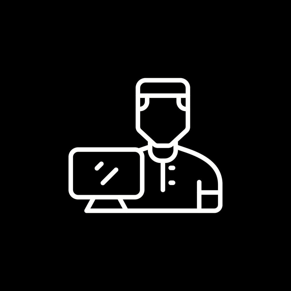 Working Man Vector Icon
