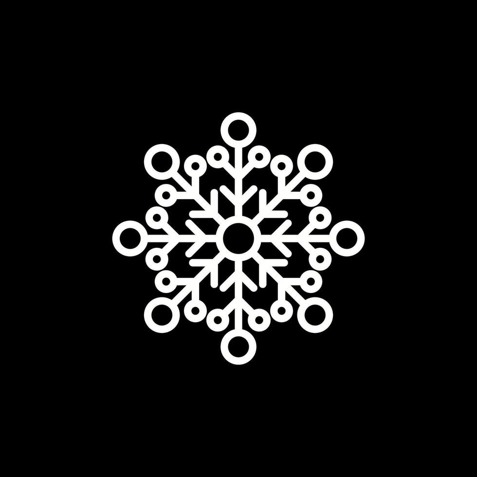 Snow Vector Icon