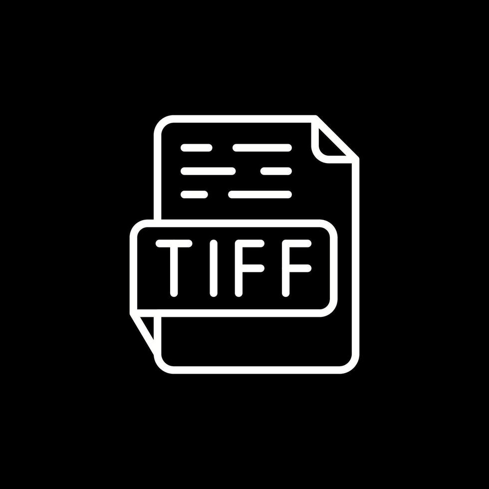 TIFF Vector Icon