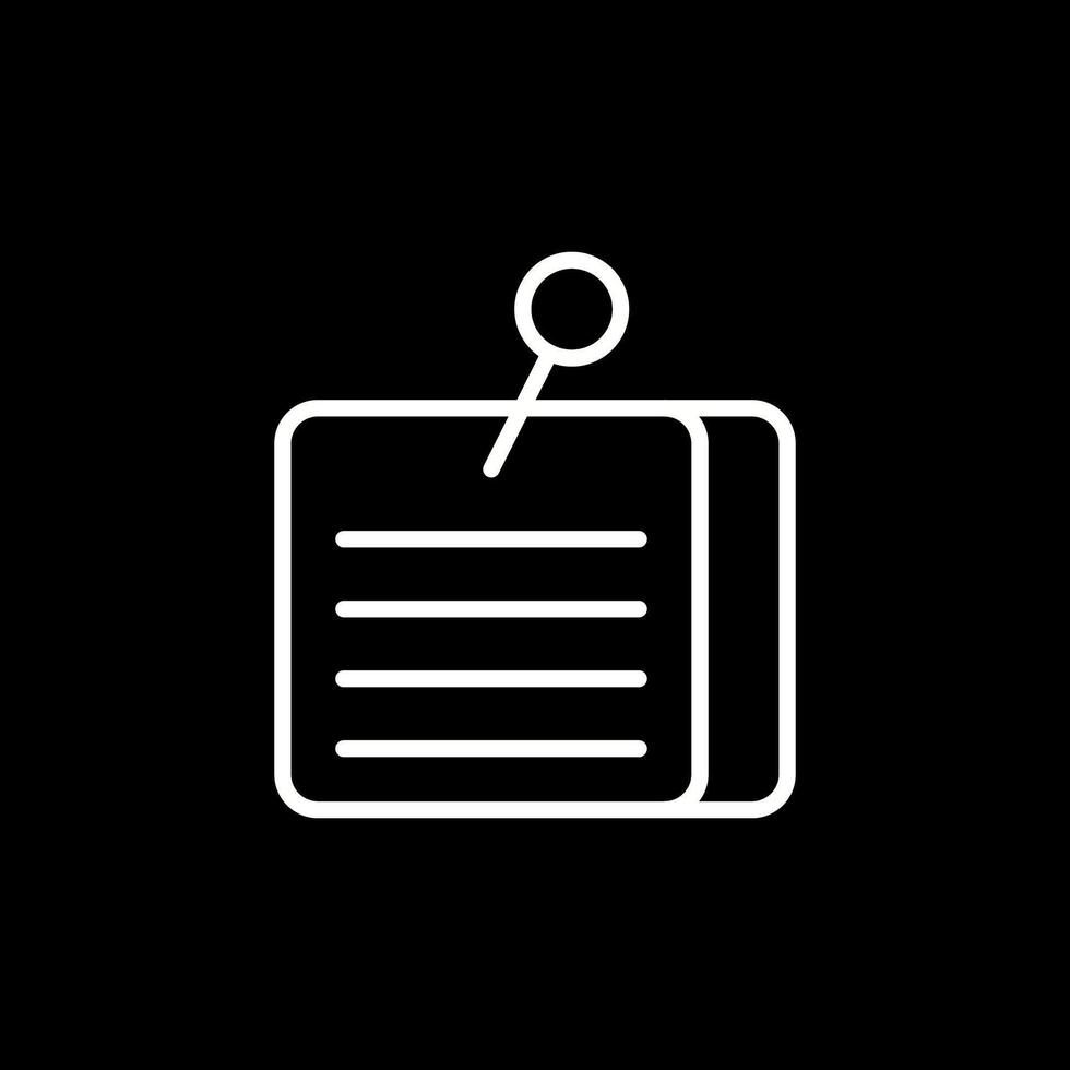 Memo Vector Icon
