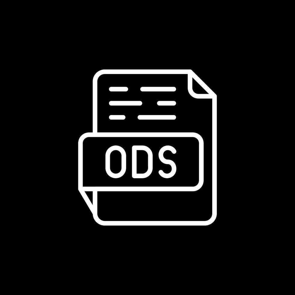 ODS Vector Icon