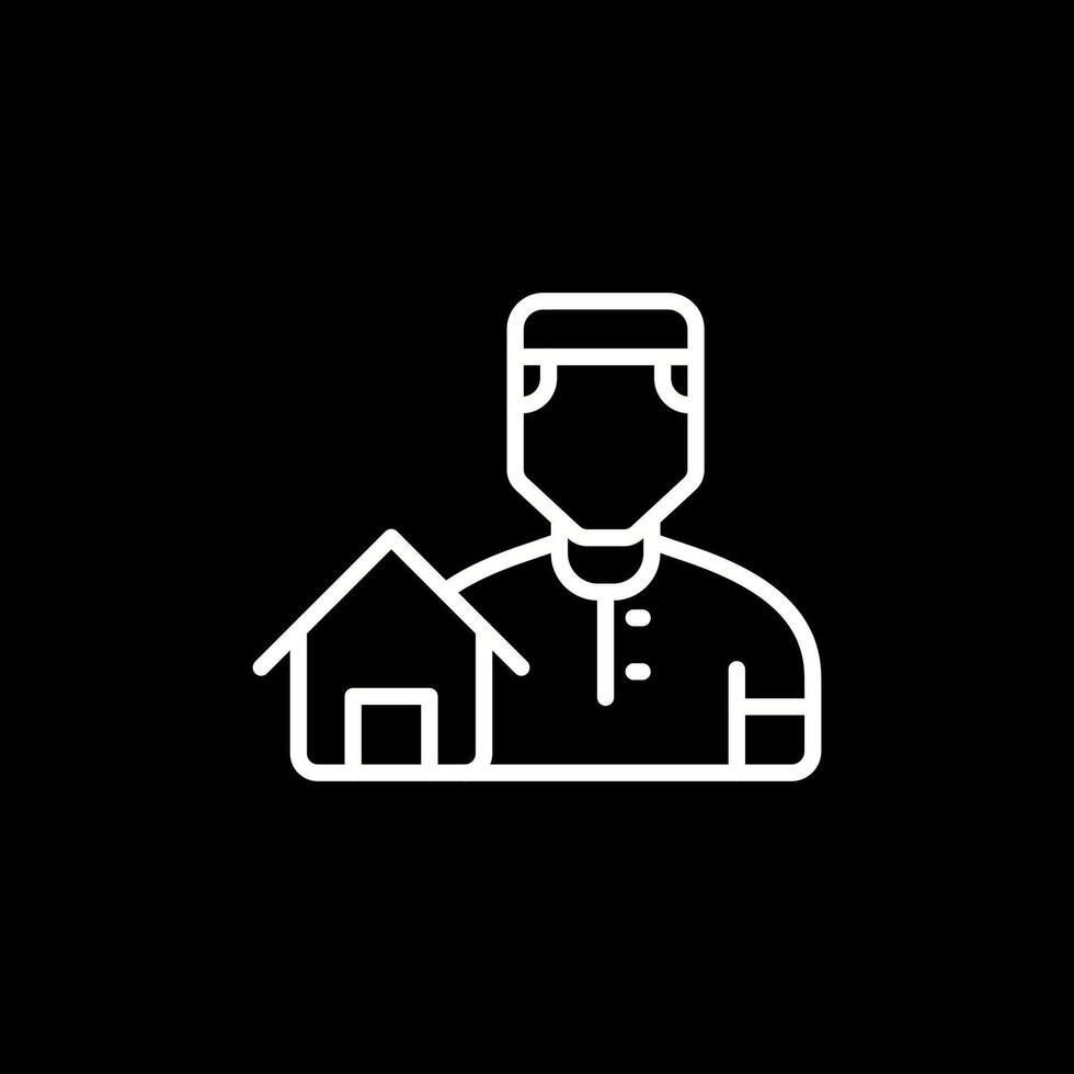 House Owner Vector Icon