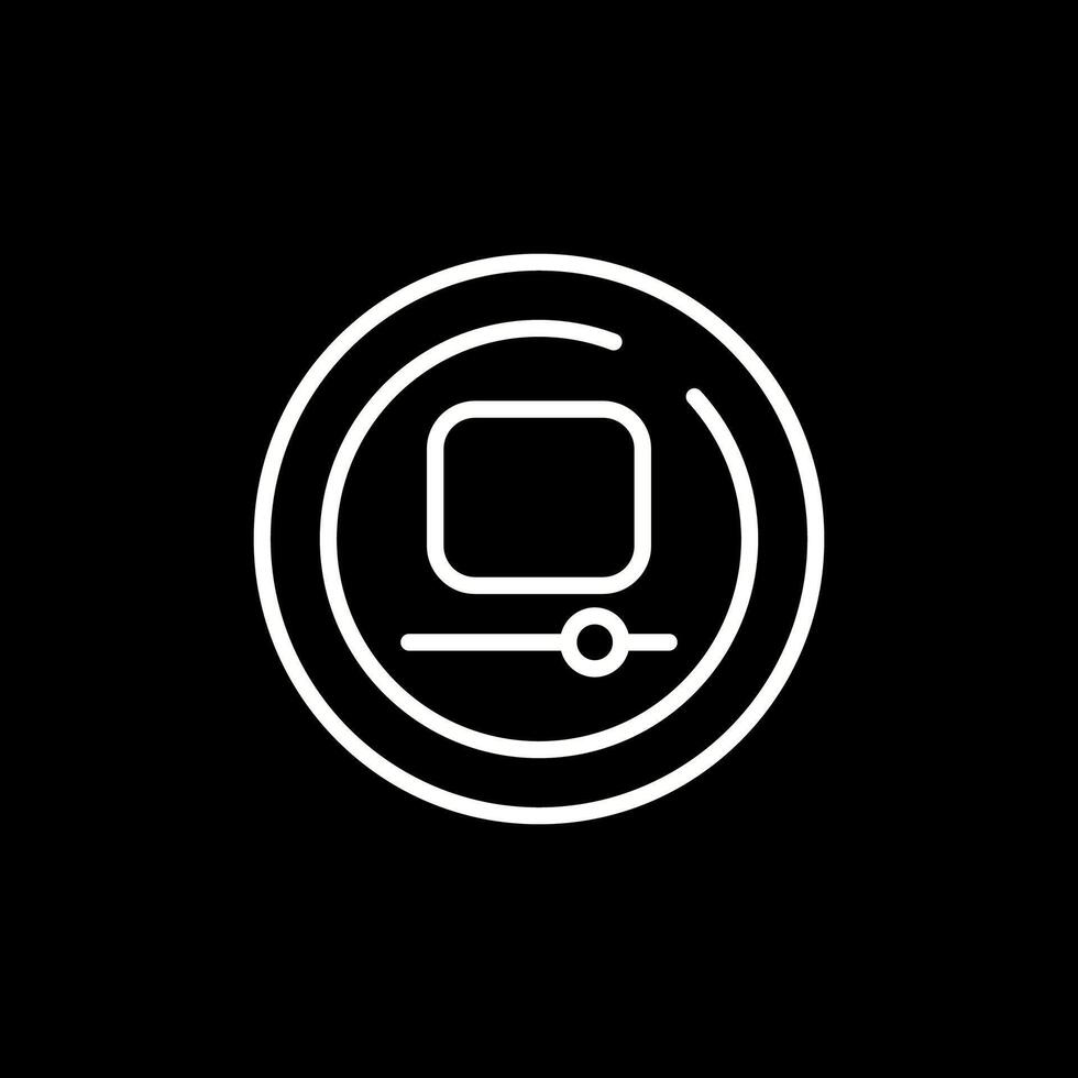 Video Stop Circle Vector Icon