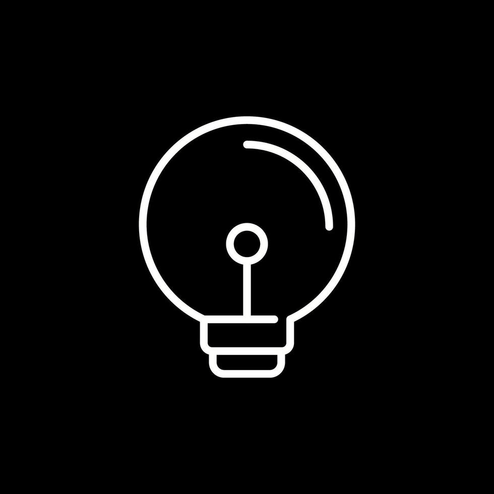 Light Bulb Vector Icon
