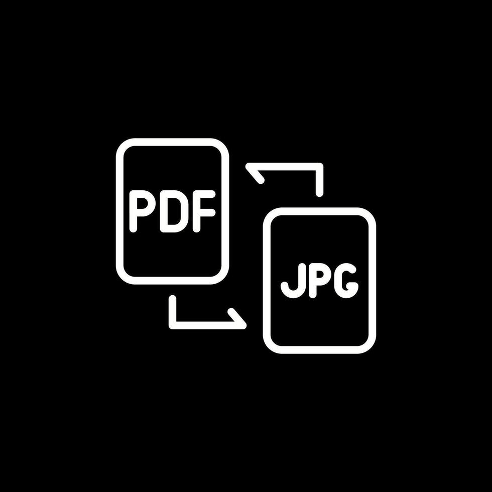 Document Conversion Vector Icon