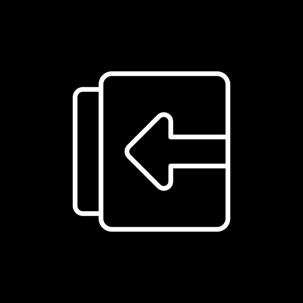Document Import Vector Icon