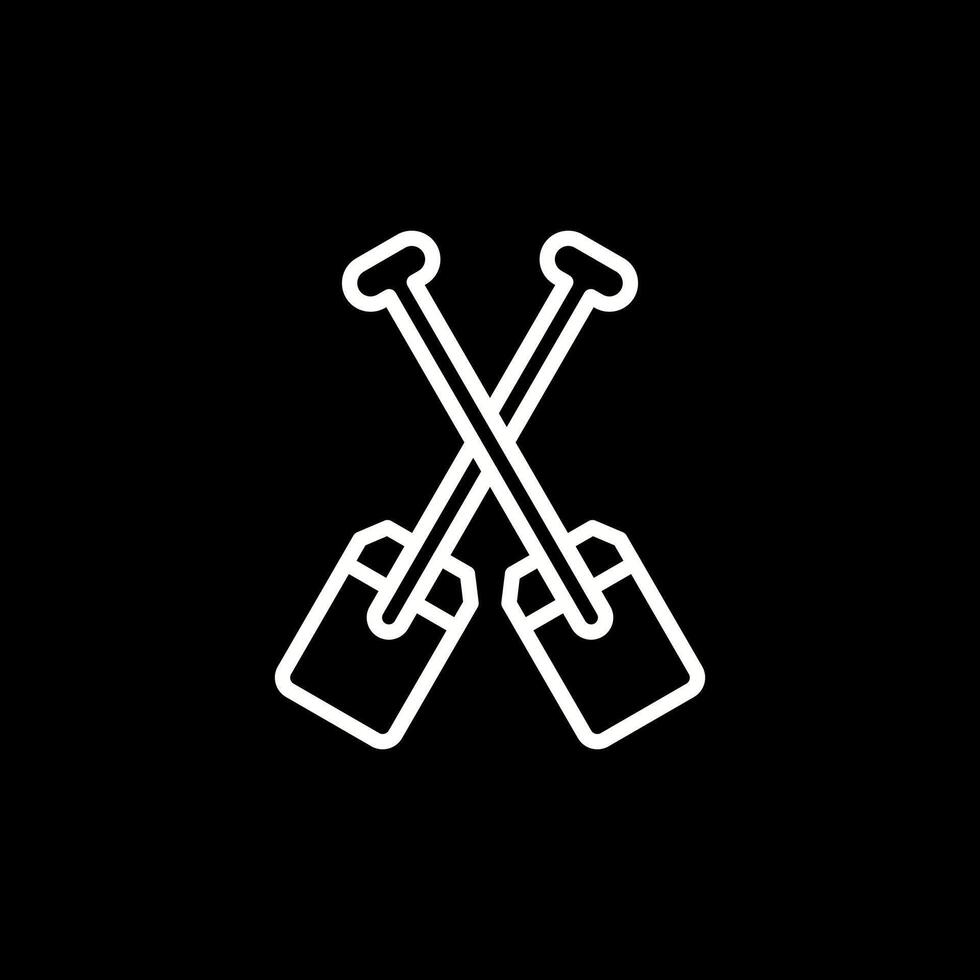Oar Vector Icon