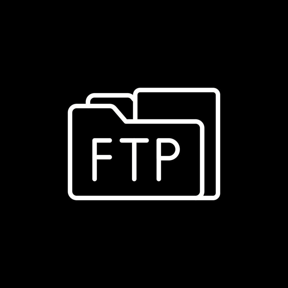FTP Access Vector Icon