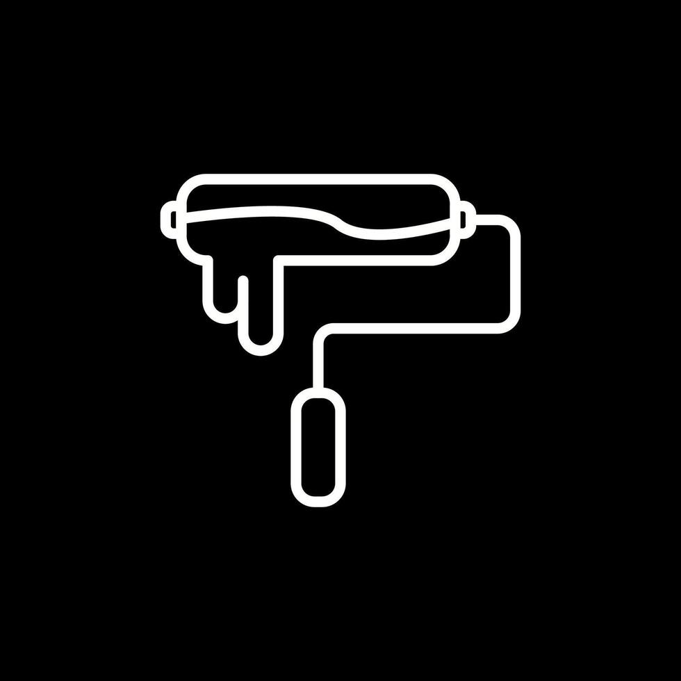 Paint Roller Vector Icon