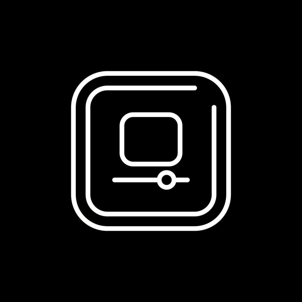 Video Stop Square Vector Icon