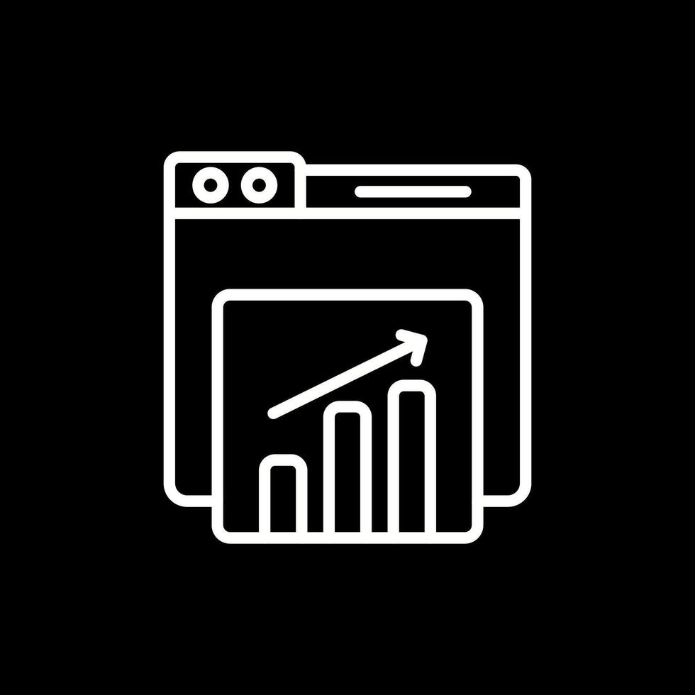 Website Statistics Vector Icon