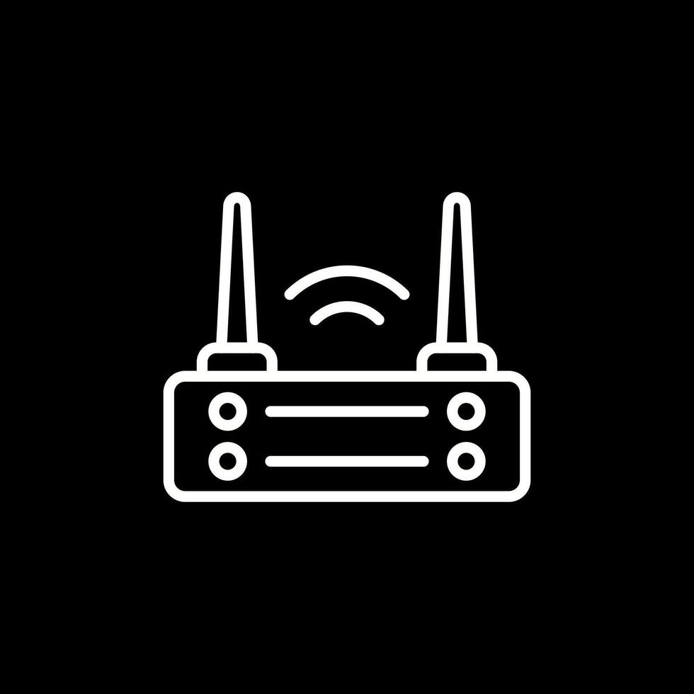 Router Vector Icon